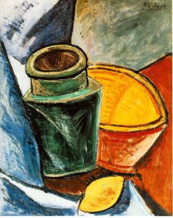 Peinture sur toile de Picasso Still Life With Lemons reproduction peinte à la main