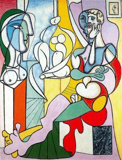 Peinture sur toile de Picasso The Sculptor reproduction peinte à la main