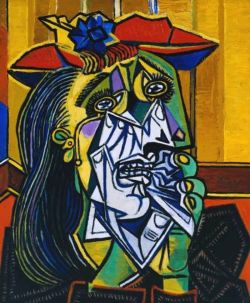Peinture sur toile de Picasso The Weeping Woman reproduction peinte à la main