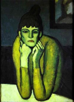 Peinture sur toile de Picasso Woman With Chignon reproduction peinte à la main