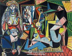 Peinture sur toile de Picasso Women Of Alger reproduction peinte à la main