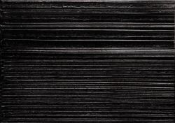 Peinture sur toile de Pierre Soulages Outrenoir Number 03 reproduction peinte à la main