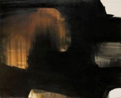 Peinture sur toile de Pierre Soulages Peinture 12 Mai 1965 reproduction peinte à la main