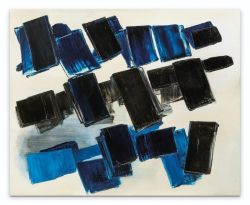 Peinture sur toile de Pierre Soulages Peinture 130 X 162 Cm 14 Avril 1957 reproduction peinte à la main