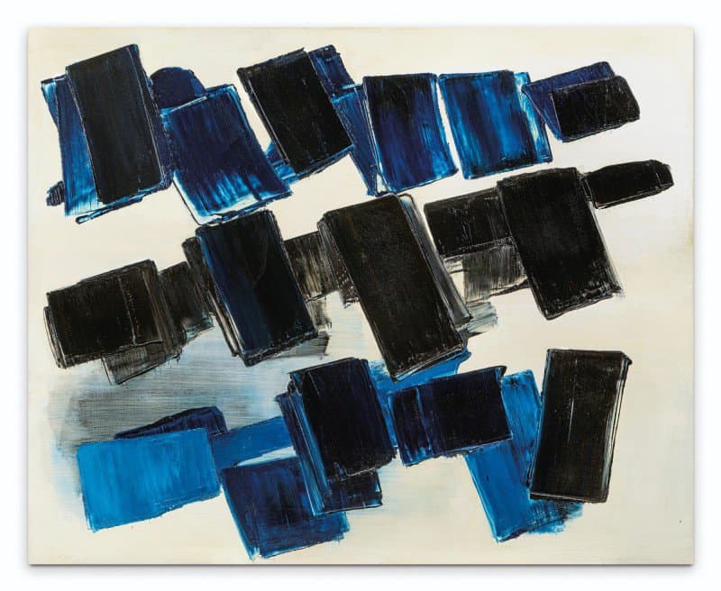 Pierre Soulages Peinture 130 X 162 Cm 14 Avril 1957