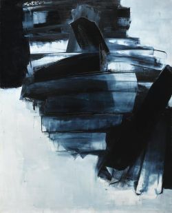 Peinture sur toile de Pierre Soulages Peinture 162 X 130 Cm 14 Avril 1962 reproduction peinte à la main
