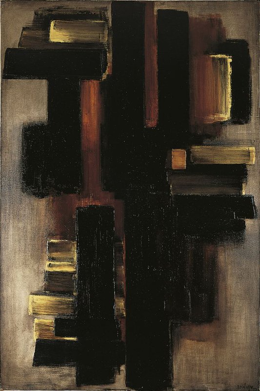 Pierre Soulages Peinture 195 X 130 Cm 29 Juin 1953