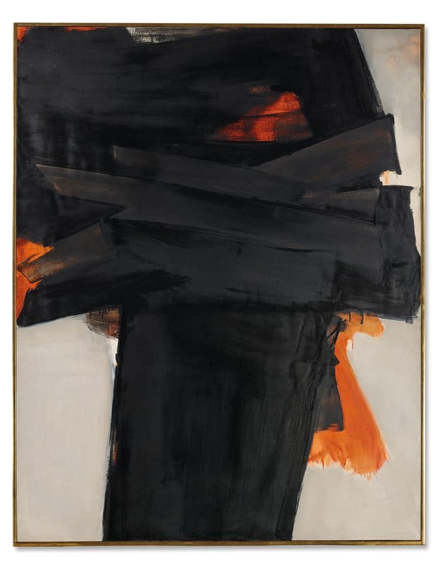 Pierre Soulages Peinture 202 X 159 Cm 3 Juillet 1965