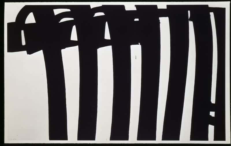 Pierre Soulages Peinture 202 X 327 Cm 17 Janvier 1970