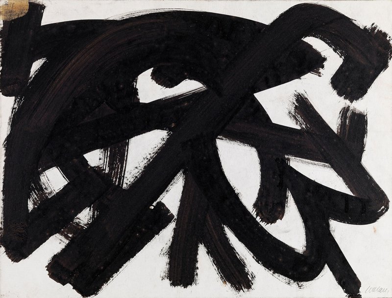 Pierre Soulages Peinture 260 X 202 Cm 19 Juin 1963