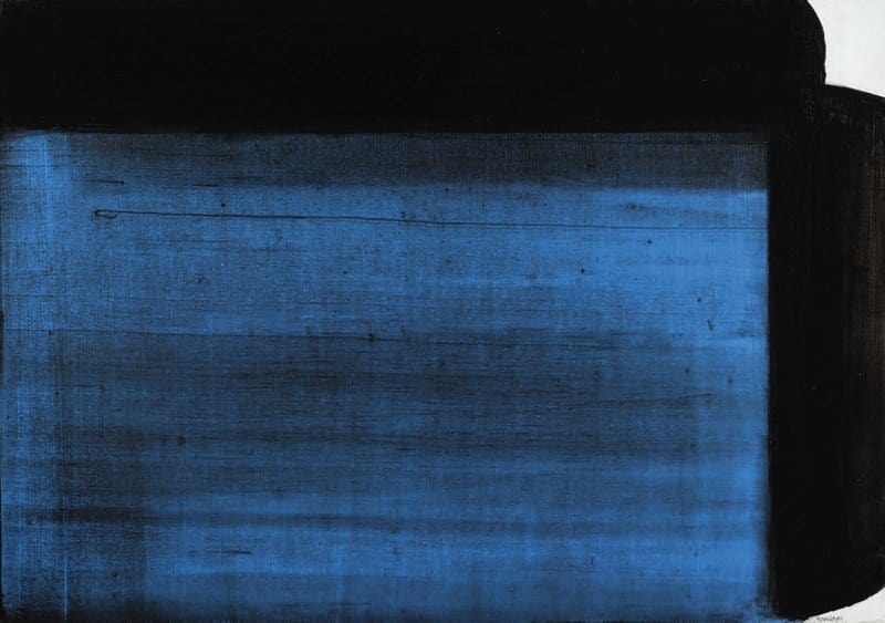 Pierre Soulages Peinture 72 X 102 Cm 19 Mai 1982