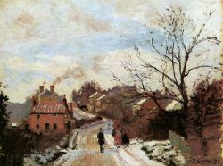 Pissarro, Lower Norwood reproduction peinte à la main