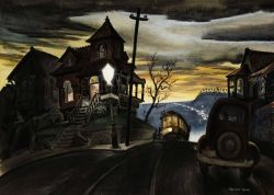 Preston Blair Bunker Hill 1938 reproduction peinte à la main