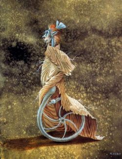 Remedios Varo Fantastic Animal - 1959 reproduction peinte à la main