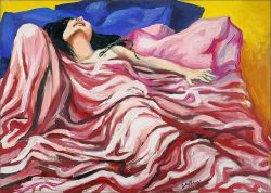 Renato Guttuso Untitled 1970s reproduction peinte à la main