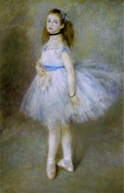 Peinture sur toile de Renoir, Danseuse reproduction peinte à la main