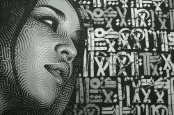 Peinture sur toile de Retna El Mac And Retna reproduction peinte à la main