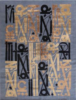 Peinture sur toile de Retna, Resurect Multi Blue reproduction peinte à la main