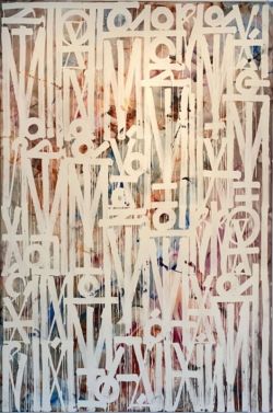 Peinture sur toile de Retna Xvii Installation reproduction peinte à la main