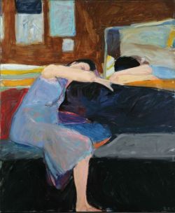 Richard Diebenkorn Sleeping Woman 1961 reproduction peinte à la main