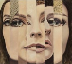 Peinture sur toile de Richard Phillips Small Schizophrenia reproduction peinte à la main