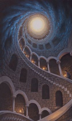 Peinture sur toile de Rob Gonsalves Star Dust reproduction peinte à la main