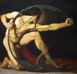 Peinture sur toile de Roberto Ferri Achilles reproduction peinte à la main
