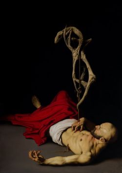 Peinture sur toile de Roberto Ferri Alba Vermiglia reproduction peinte à la main