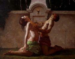 Peinture sur toile de Roberto Ferri Cantico Delle Anime - Song Of Souls reproduction peinte à la main