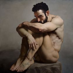 Peinture sur toile de Roberto Ferri Cupo Fuoco 3 - Gloomy Fire 3 reproduction peinte à la main