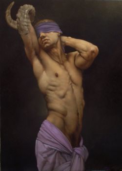 Peinture sur toile de Roberto Ferri Demone - Demon reproduction peinte à la main