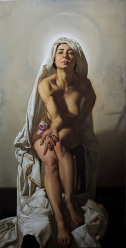 Peinture sur toile de Roberto Ferri Il Dono - The Gift reproduction peinte à la main