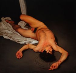 Peinture sur toile de Roberto Ferri Il Martire - The Martyr reproduction peinte à la main