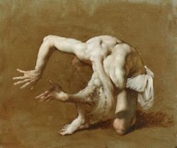Peinture sur toile de Roberto Ferri L Insidia - The Pitfall reproduction peinte à la main