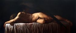 Peinture sur toile de Roberto Ferri Morte Di Amore - Death Of Love reproduction peinte à la main