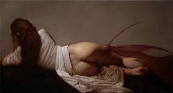 Peinture sur toile de Roberto Ferri Naiade reproduction peinte à la main