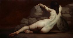 Peinture sur toile de Roberto Ferri Nereide -nereid reproduction peinte à la main