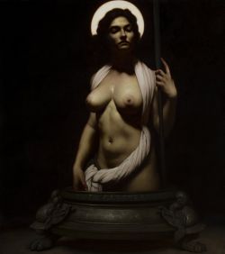 Peinture sur toile de Roberto Ferri Persephone reproduction peinte à la main