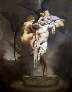 Peinture sur toile de Roberto Ferri Redenzione - Redemption reproduction peinte à la main