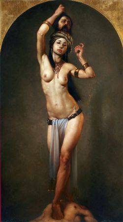 Peinture sur toile de Roberto Ferri Salome reproduction peinte à la main