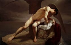 Peinture sur toile de Roberto Ferri Soffio Impuro - Impure Breath reproduction peinte à la main