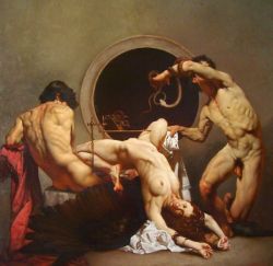 Peinture sur toile de Roberto Ferri The Birth Of The Eclipse reproduction peinte à la main