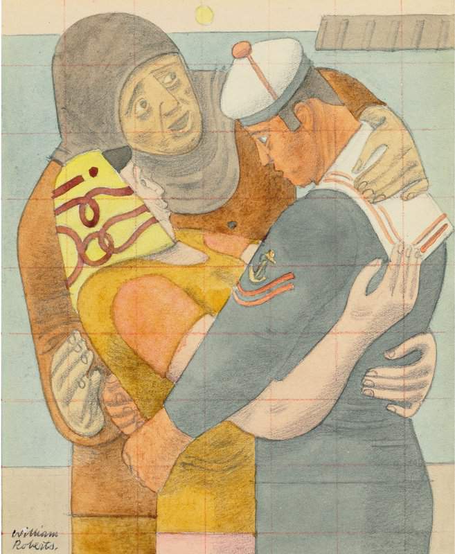 Roberts William Study For The Sailor S Return Ca. 1948