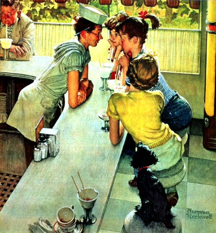Rockwell, La drague au soda - The Soda Jerk