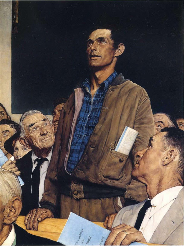 Rockwell, La liberté d'expression - Freedom of Speech