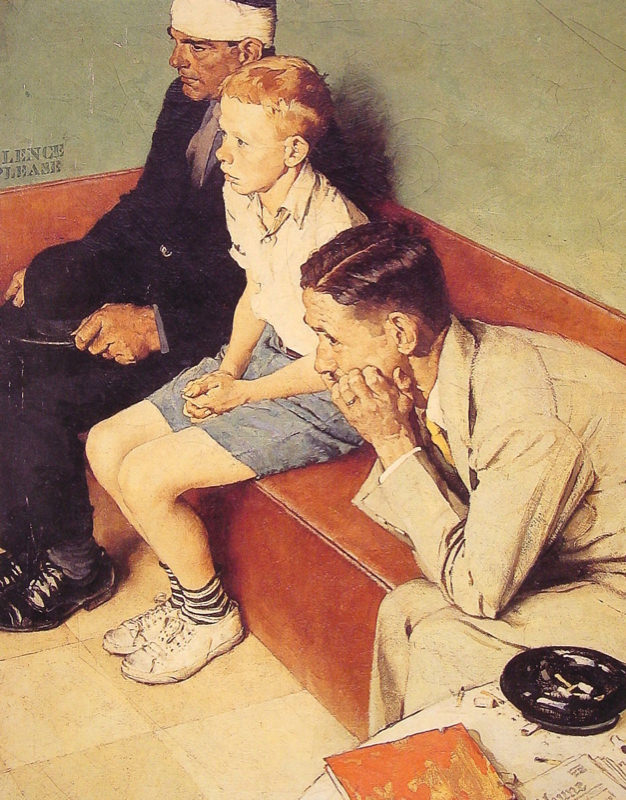 Rockwell, La salle d'attente - The Waiting Room