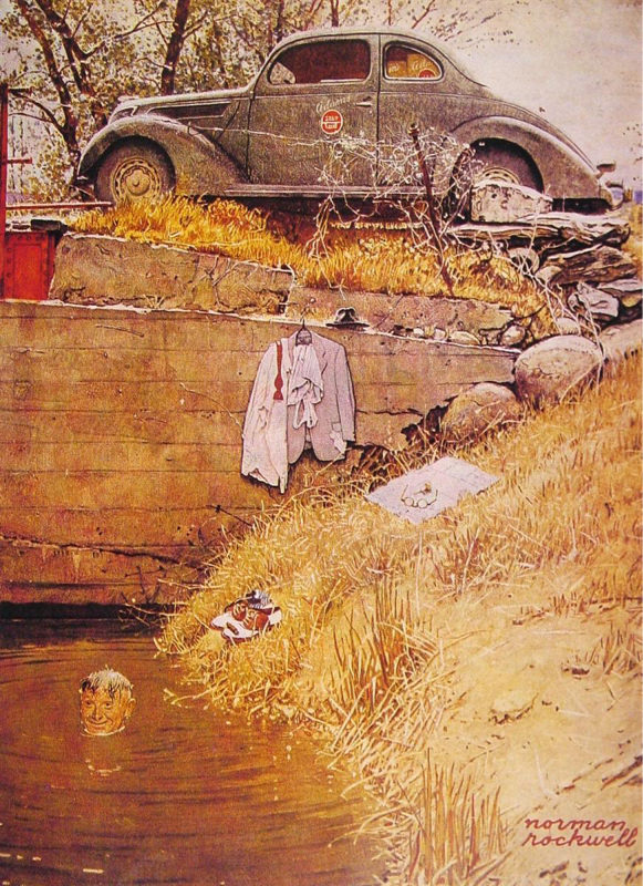 Rockwell, Le trou pour se baigner - The Swimming Hole