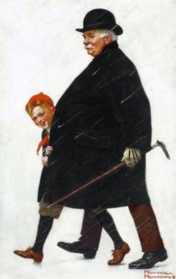 Peinture sur toile de Rockwell Norman Room For Two 1917 reproduction peinte à la main