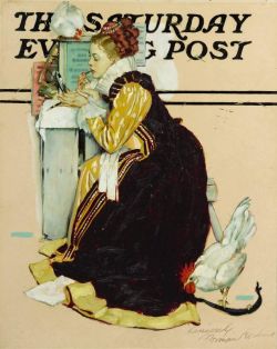 Peinture sur toile de Rockwell Norman Study For Summer Stock 1939 reproduction peinte à la main