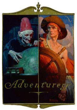 Peinture sur toile de Rockwell Norman The Adventurers 1928 reproduction peinte à la main